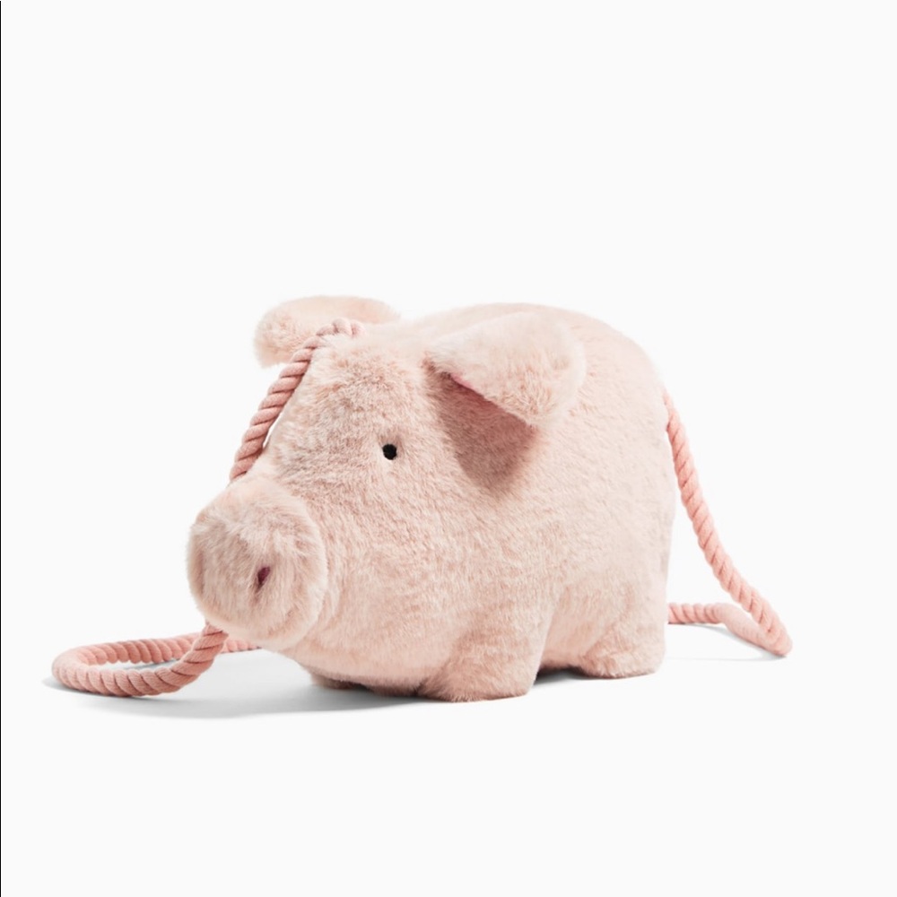 Zara Pink Pig Crossbody Bag